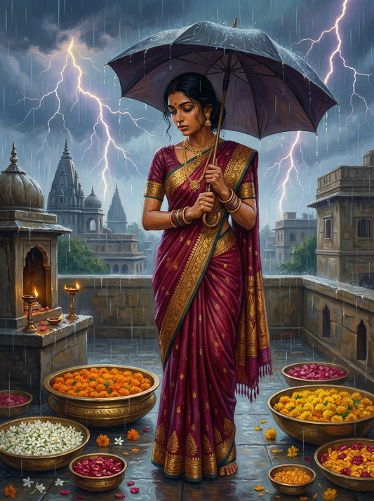 Monsoon Flower Offering
