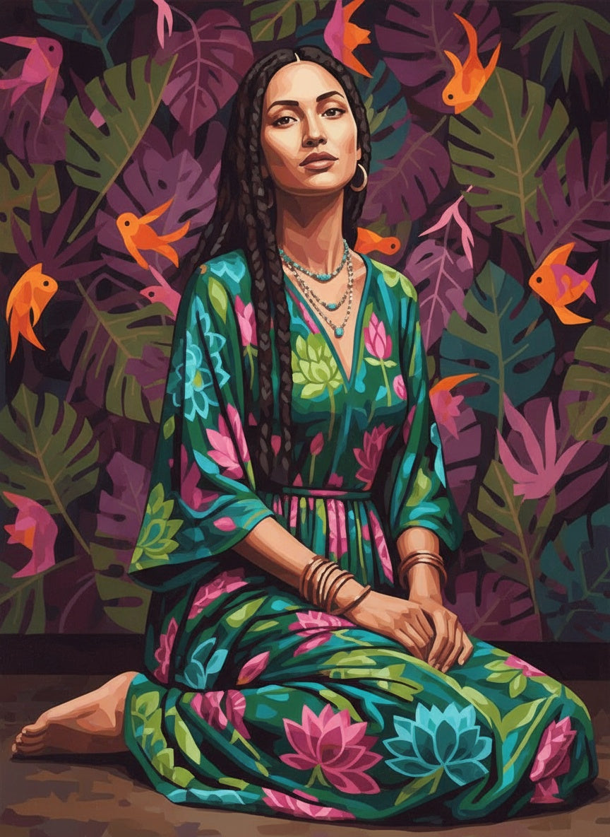 Among Lotus and Goldfish