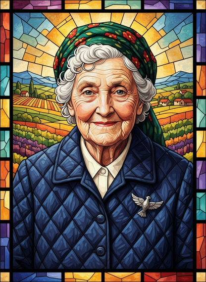 The Stained-Glass Grandmother
