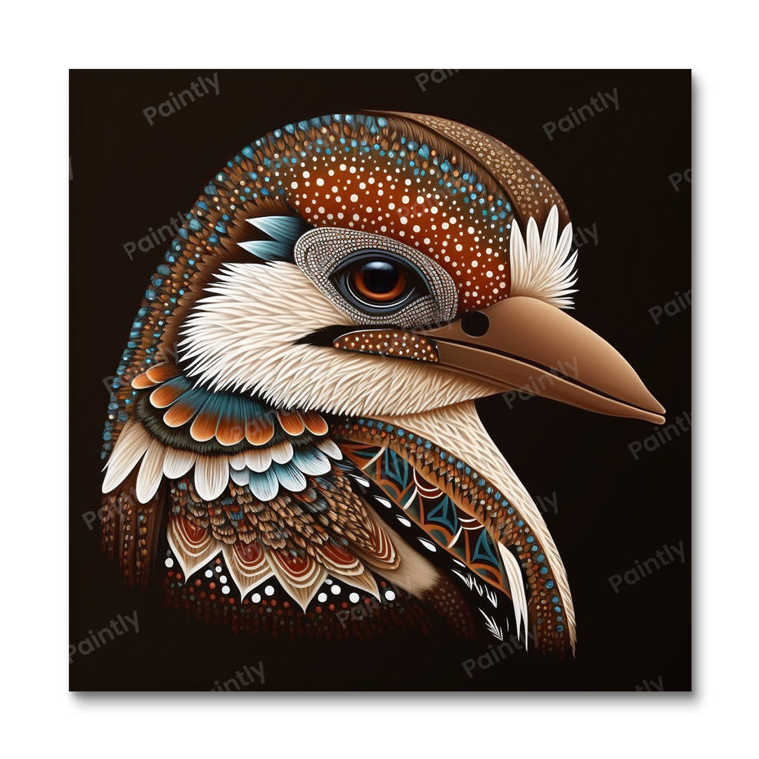 Aboriginal Art Kookaburra I