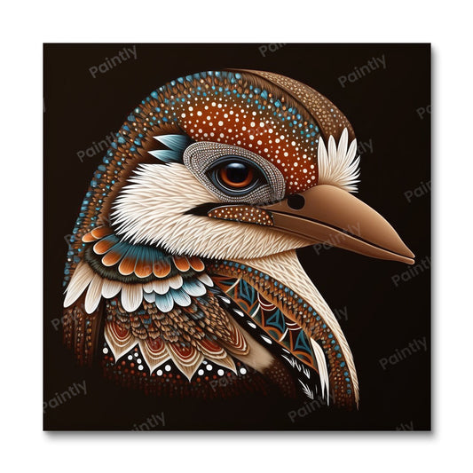 Aboriginal Art Kookaburra I