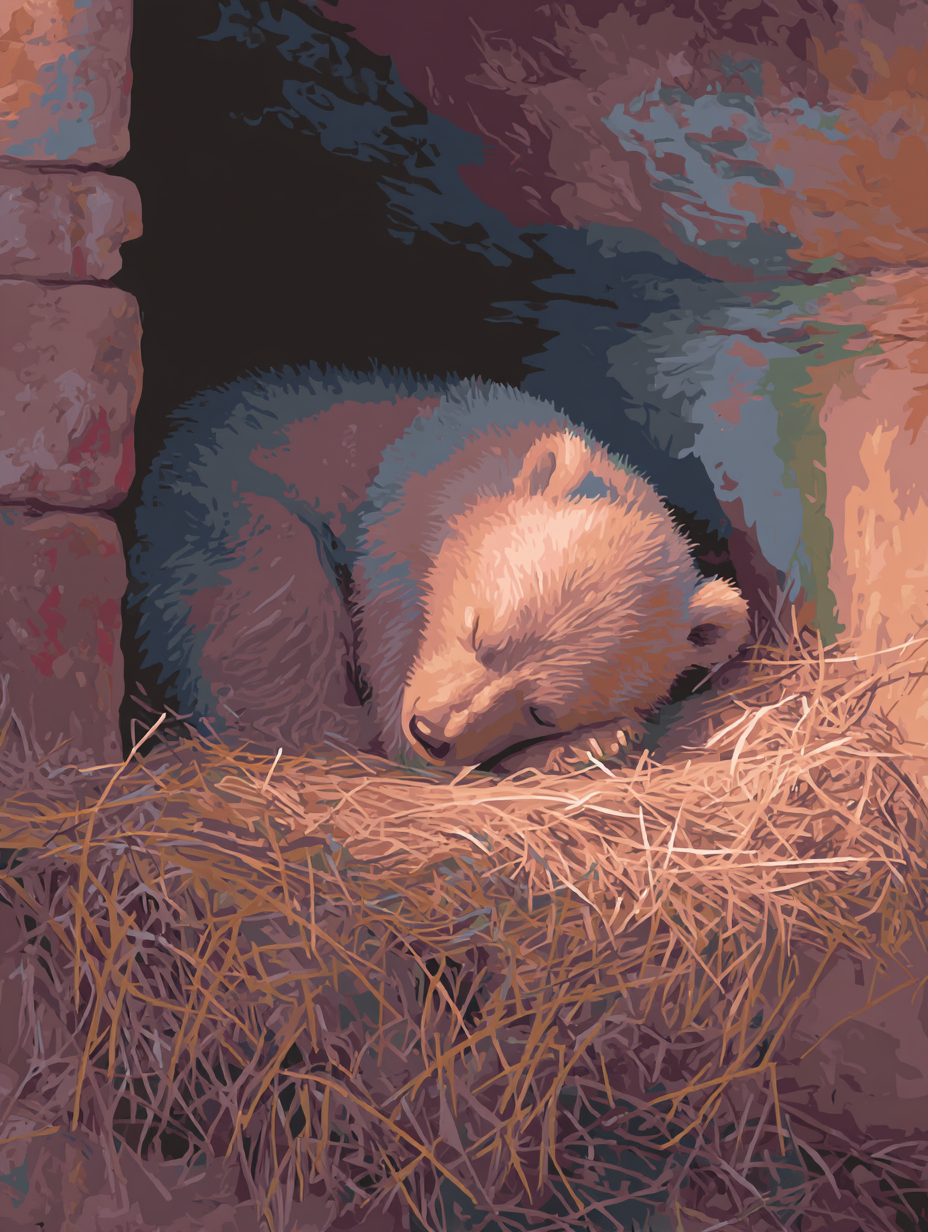 Baby Bear Cozy Den