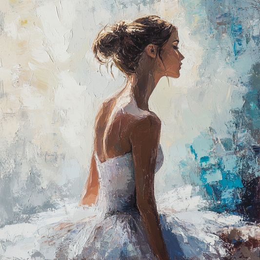 Beautiful Dancer Pensive Pose
