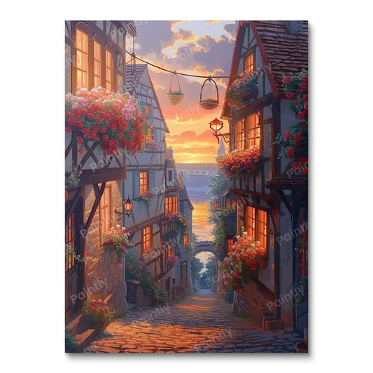 Blossom Twilight Streets