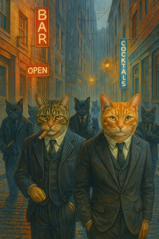 Cats of the Speakeasy