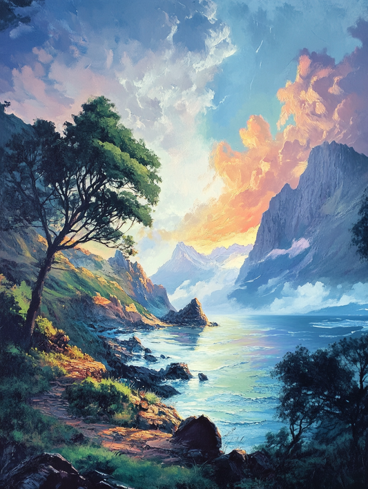 Coastal Landscape Mountain View