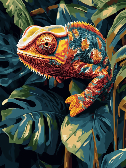 Colorful Jungle Creature