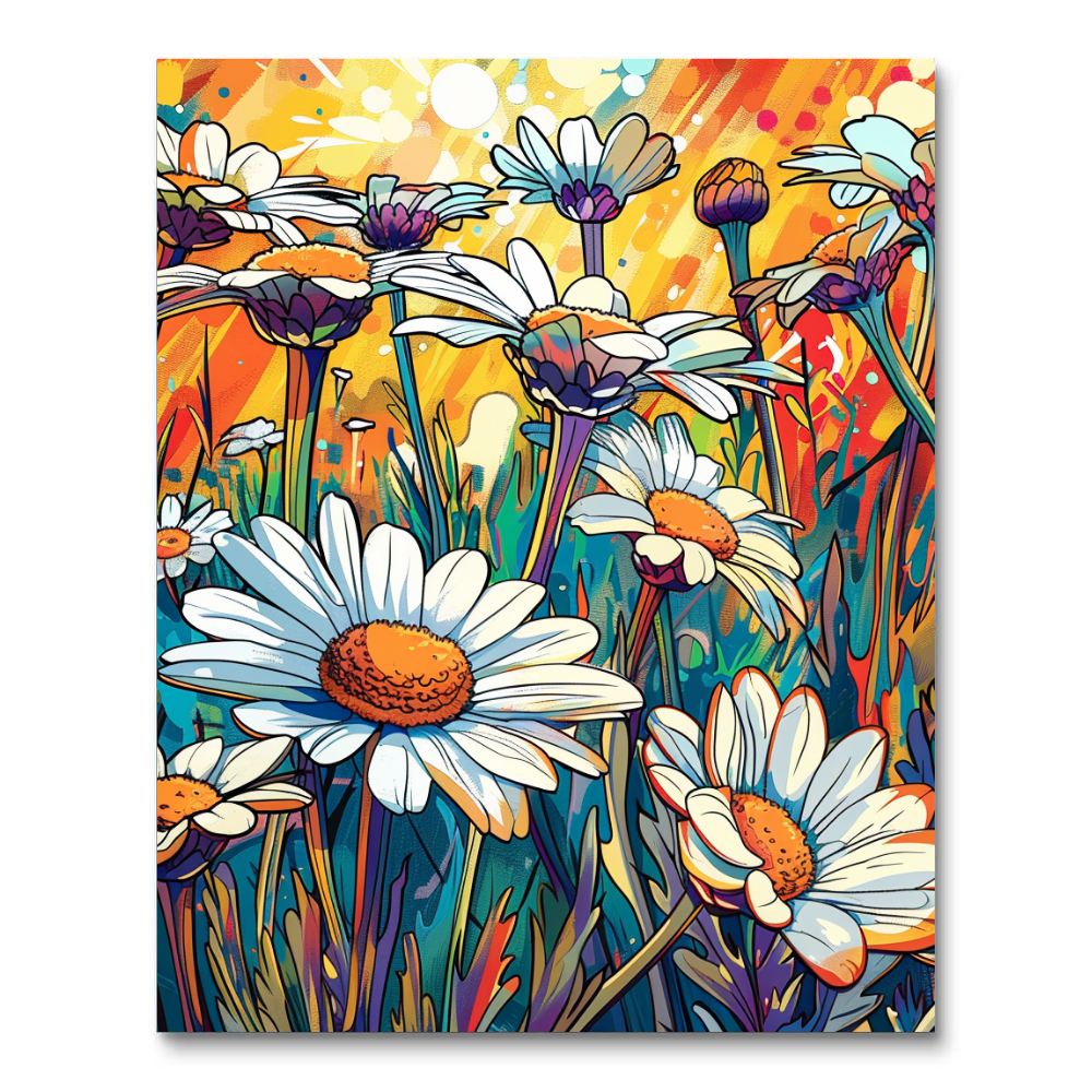 Comic Daisy Carnival