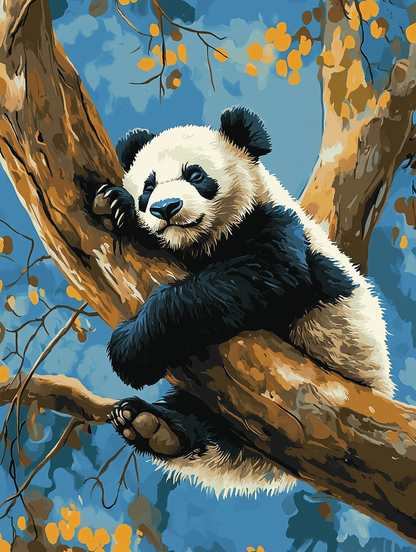 Cozy Tree Panda