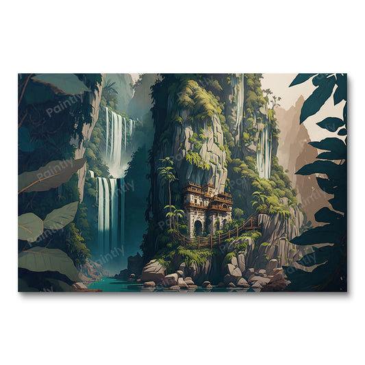 Monastery by the Falls