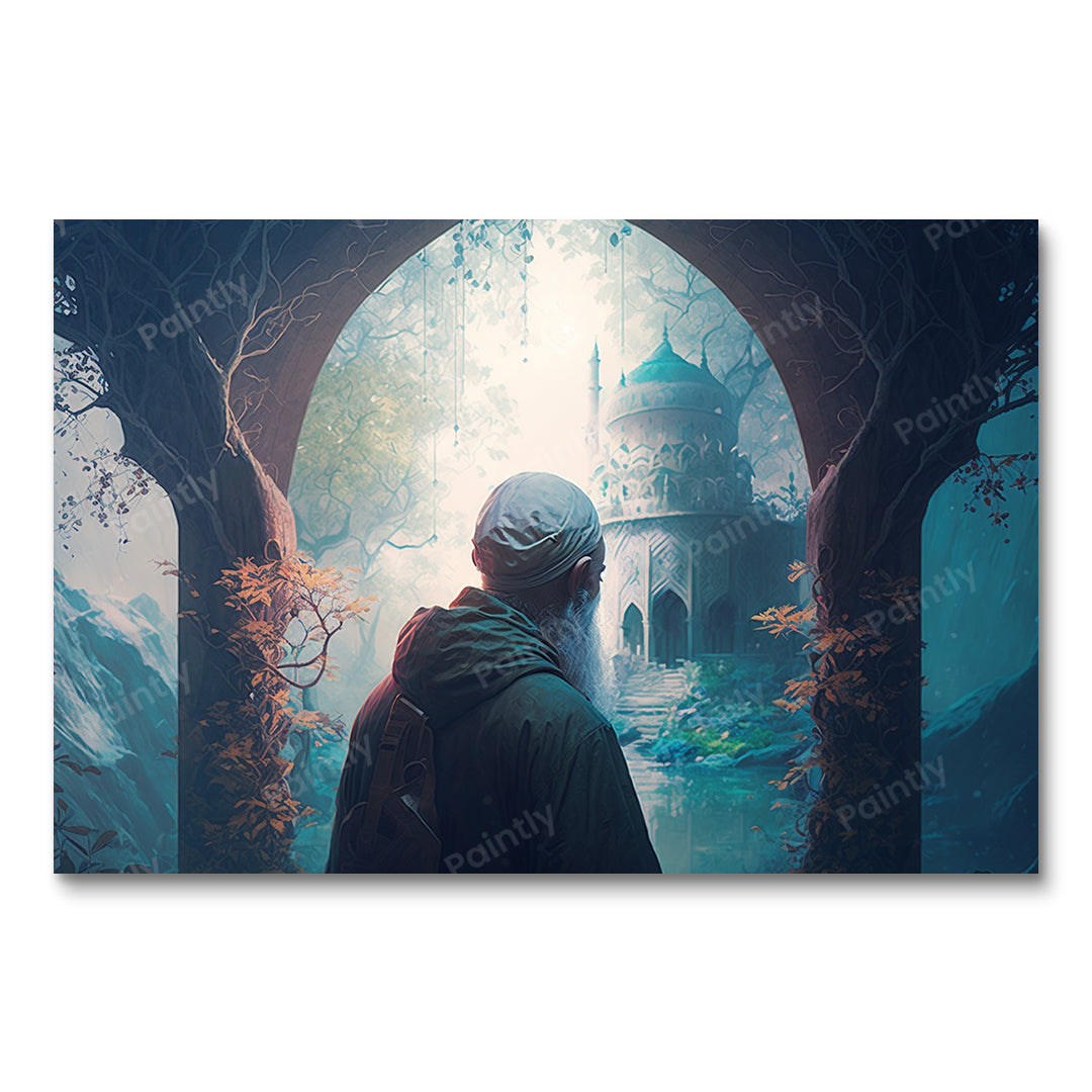 Prayer in an Ancient Mosque