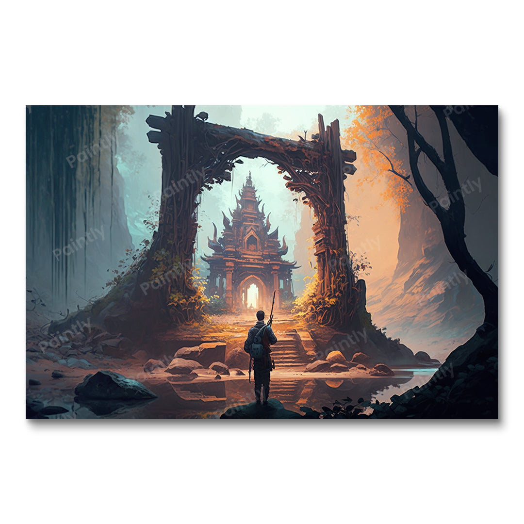 Discovery of an Ancient Temple