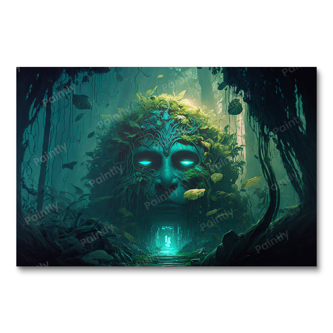 Fantasy Jungle Monastry