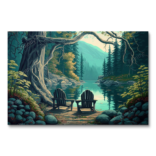 Chairs by the Lake X
