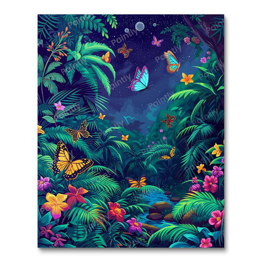 Enchanted Moonlit Butterflies