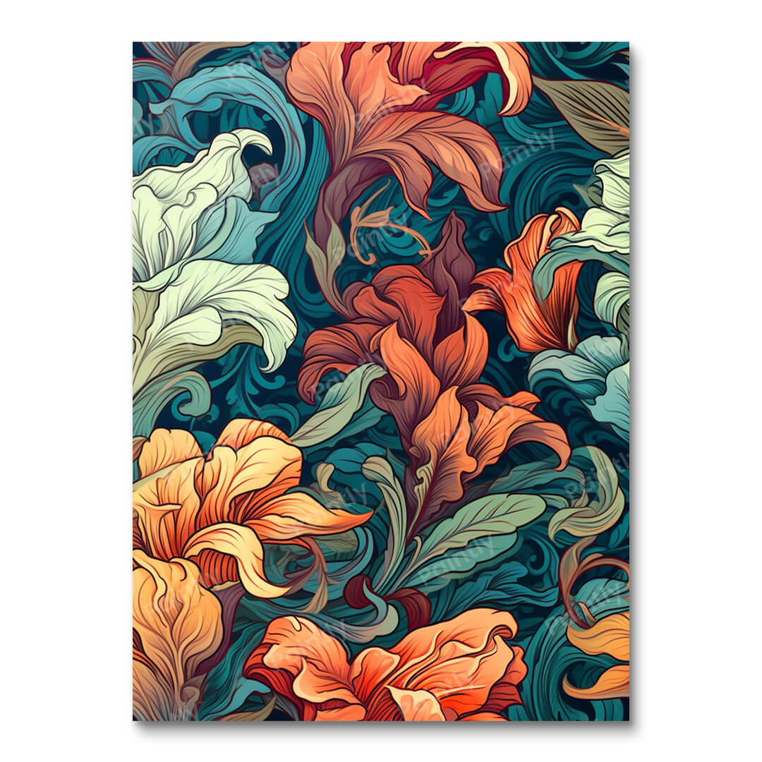Floral Noir VII