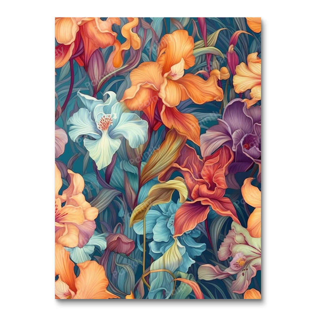 Floral Noir V