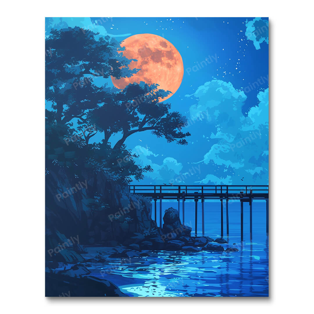 Moonlit Pier