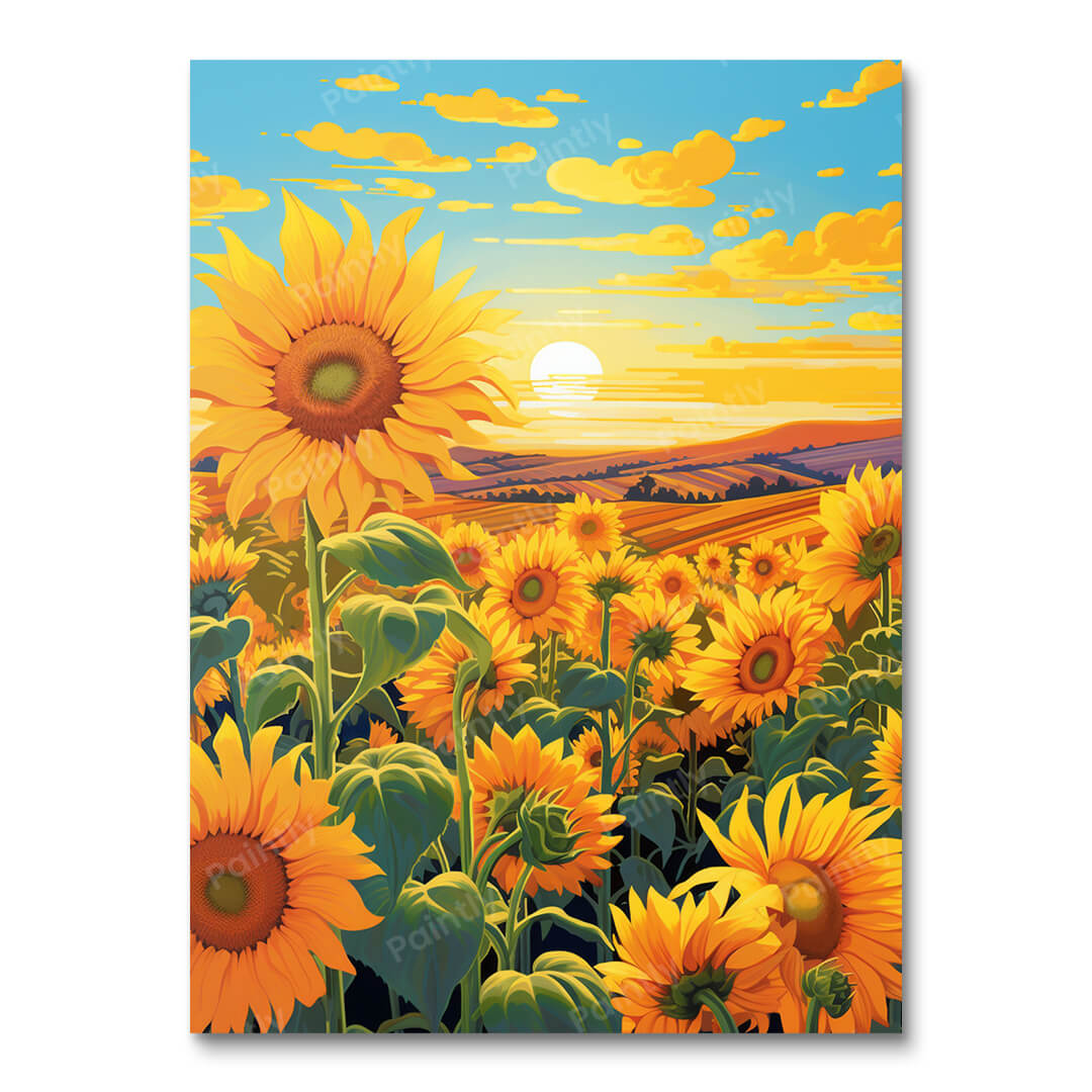 Golden Sunflower Bliss