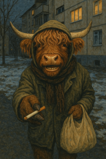 Hobo Highland Cow