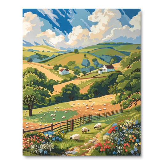 Idyllic Country Lane