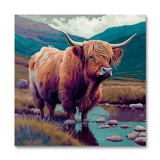 Highland Cow I