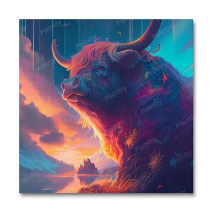 Majestic Highland Cow I