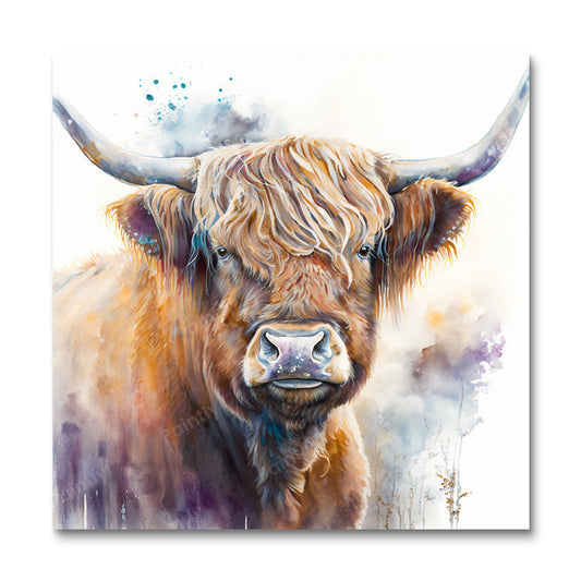 Gracious Highland Cow I