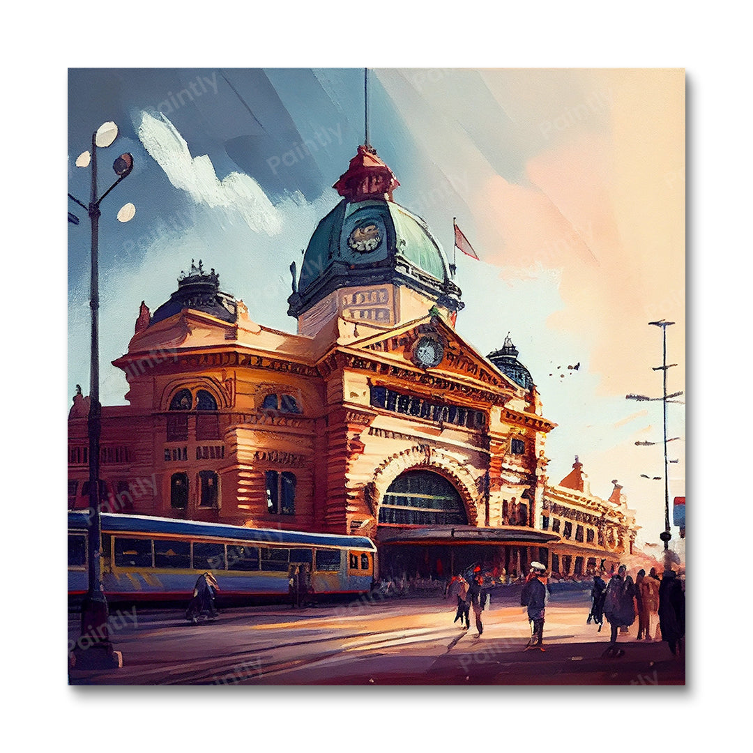 Flinders Street Railway Station I