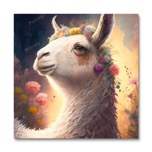 Floral Llama