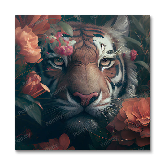 Floral Tiger II by Kian