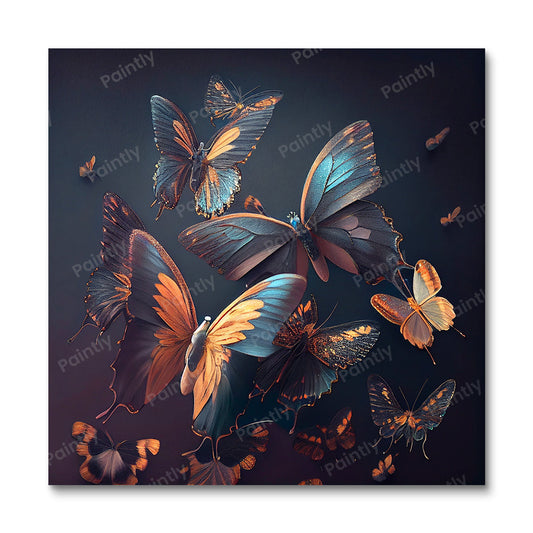 Matte Butterflies III
