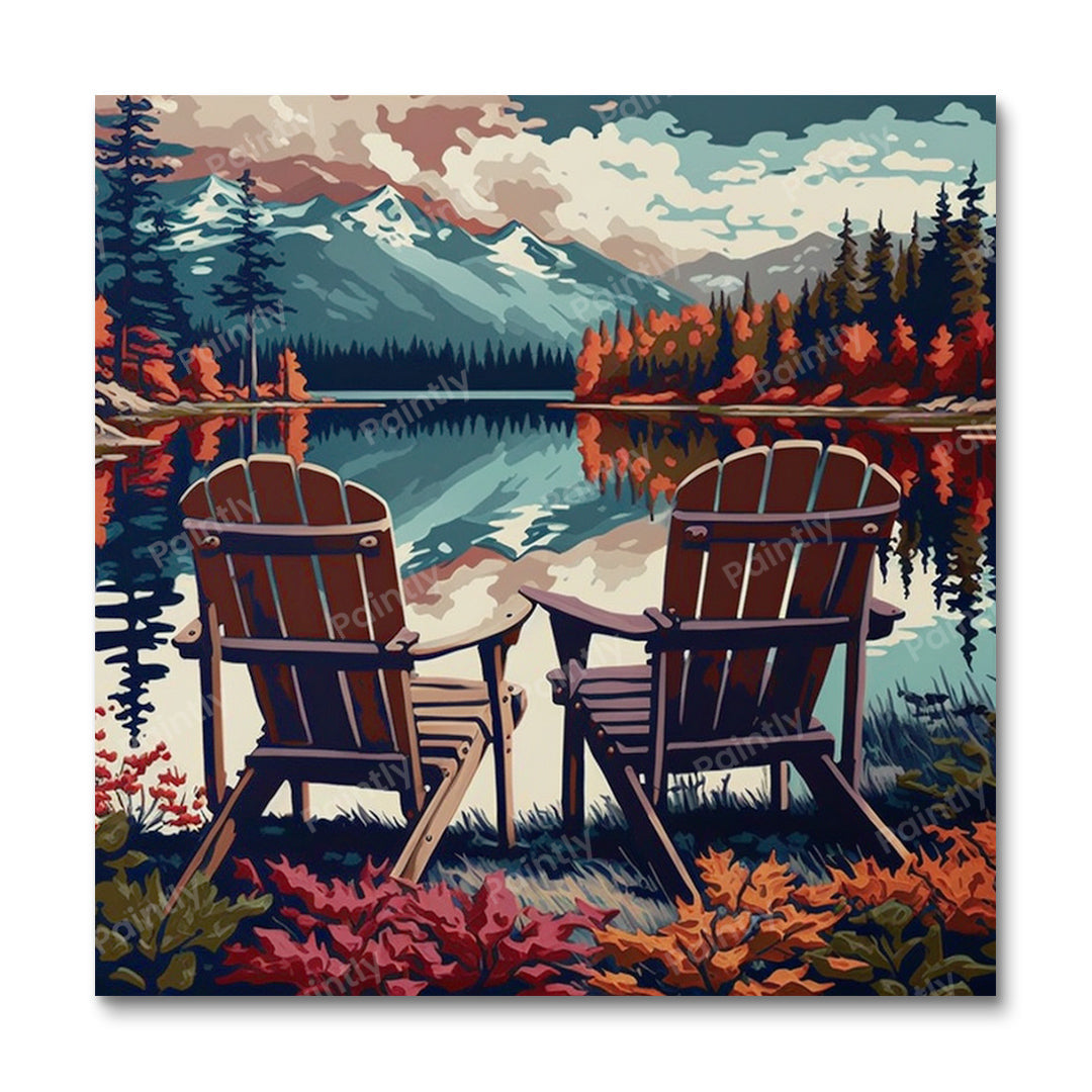 Chairs by the Lake II