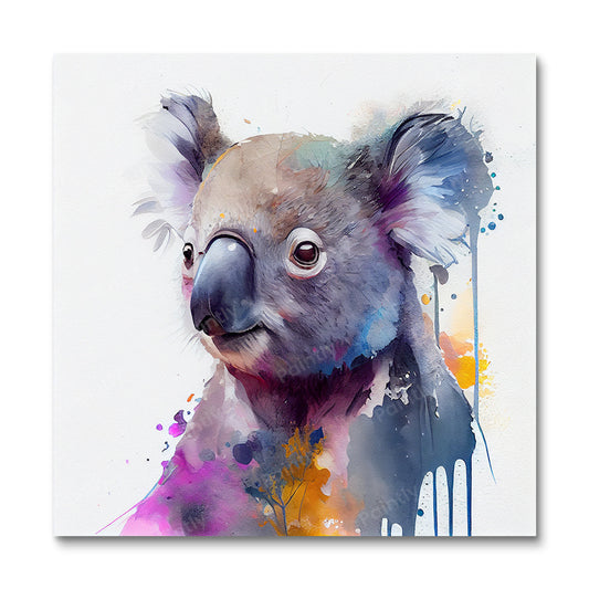 Paint Splash Koala by Avery