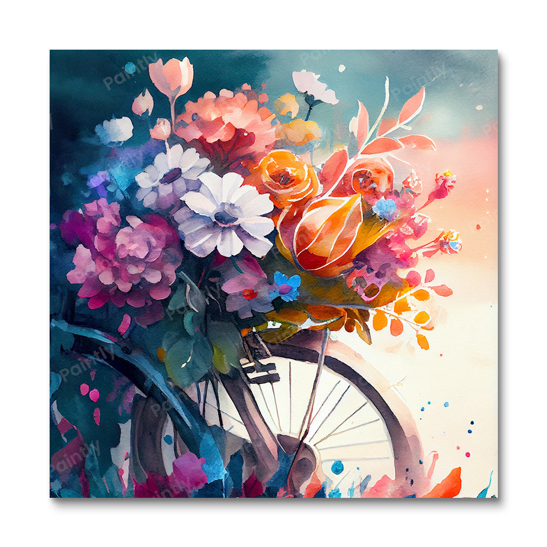 Floral Bicycle