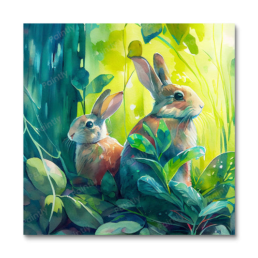 Rabbits in the Meadows