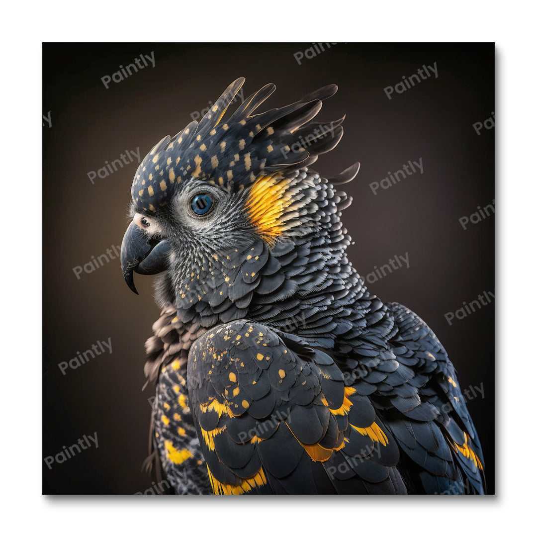 Matte Black Cockatoo II