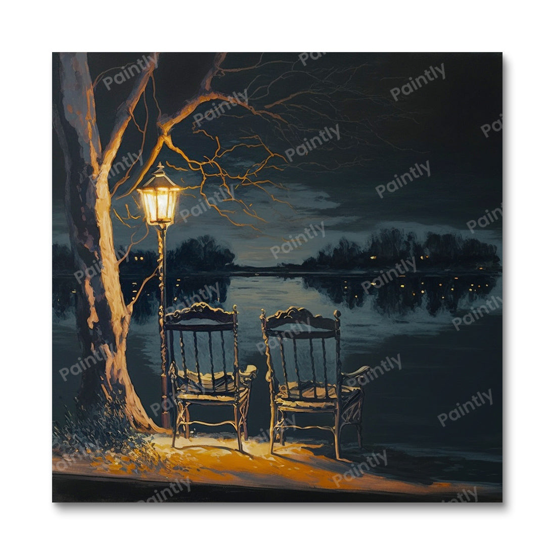 Chairs by the Lake VIII