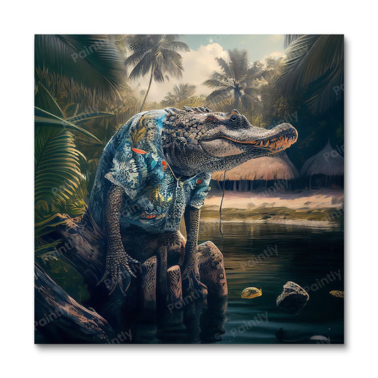 Lonely Party Croc I by Varys Inc