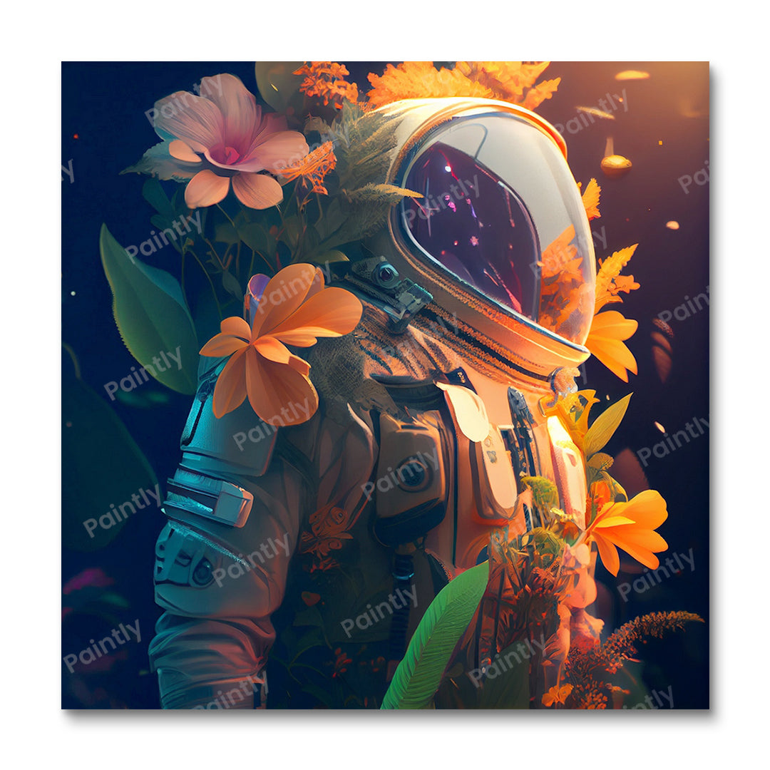 Floral Astronaut