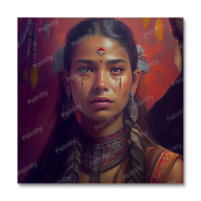 Red Indian Beauty II