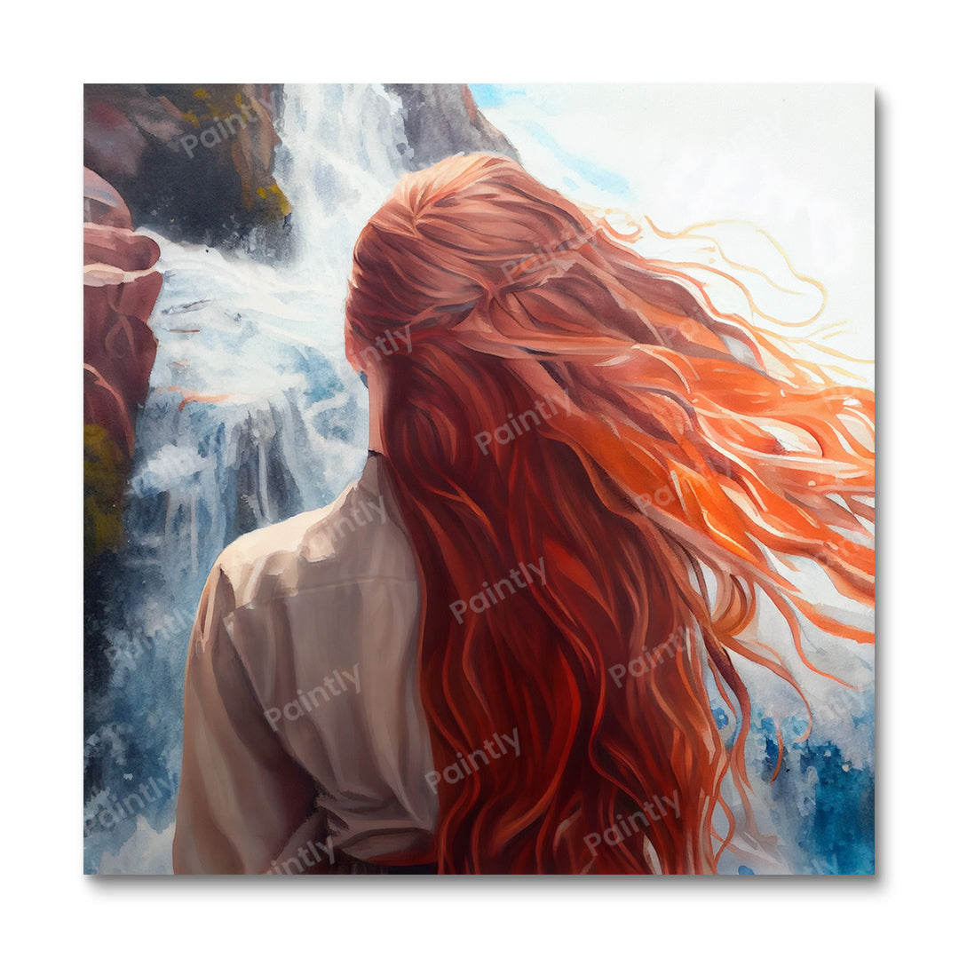 By the Waterfall