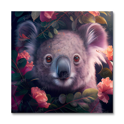 Floral Koala II by Kian