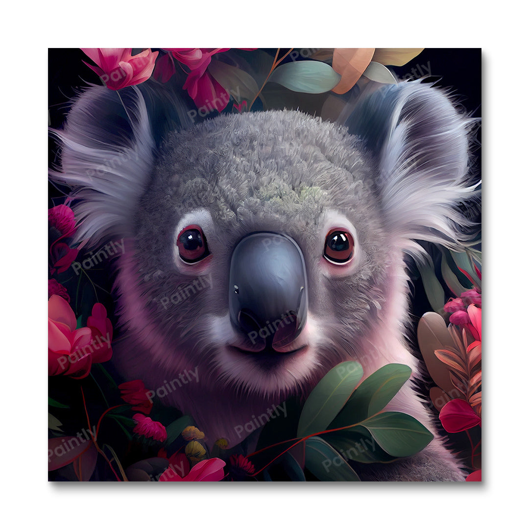 Floral Koala I by Kian