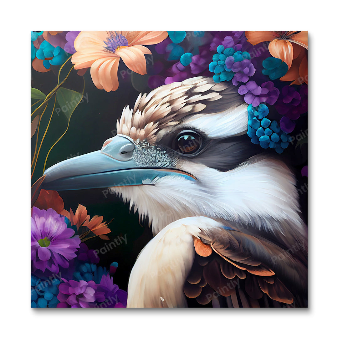 Floral Kookaburra I by Kian