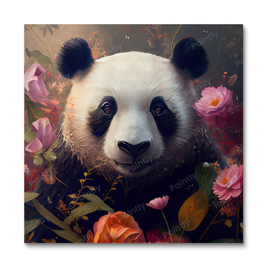 Floral Panda I by Kian