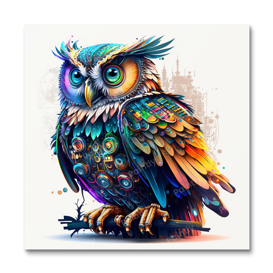 Futurism Owl