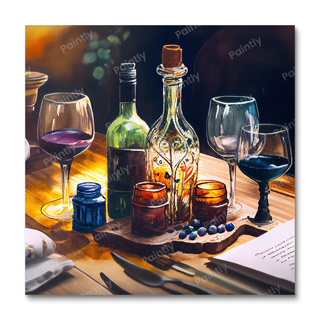 Wine Setting I