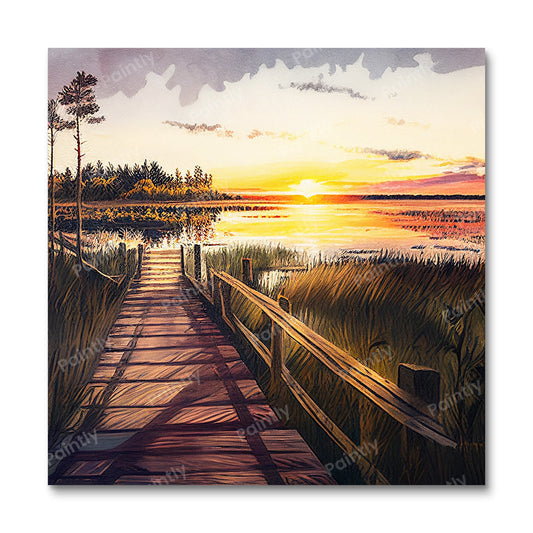 Marshy Boardwalk I