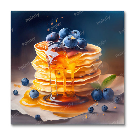 Pancakes with Blueberries I